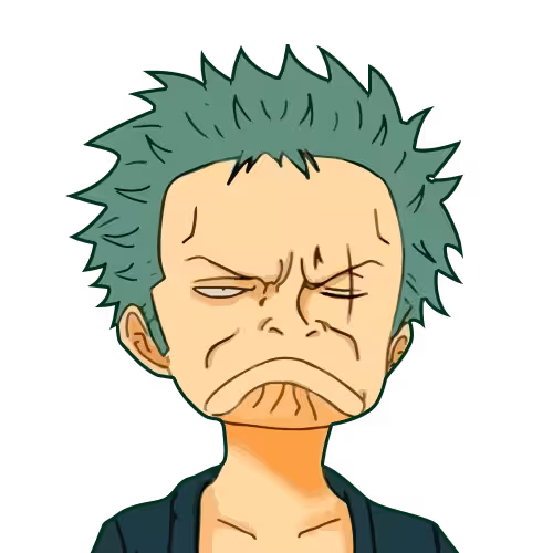 Manpreet Singh 404 error illustration - zoro theme